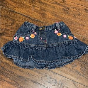 Infant Gymboree Denim Skirt